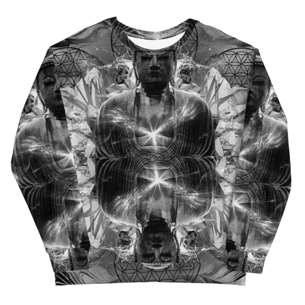 Buddha Crystal - Unisex All-Over Print Sweatshirt