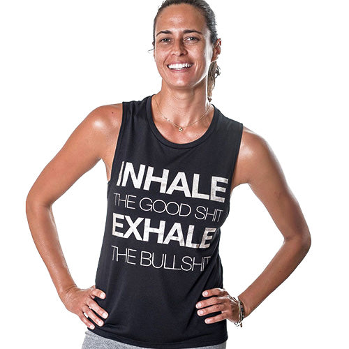 Inhale - Exhale Ladies’ Muscle Tank