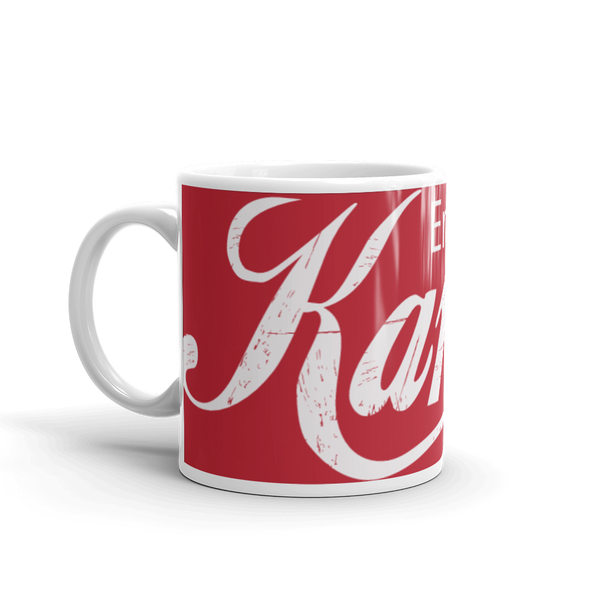 Enjoy Karma - White Ceramic Mug