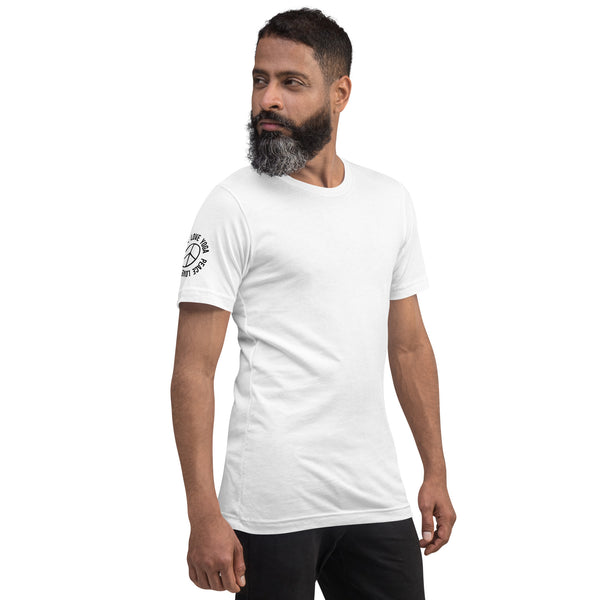 Peace Love Yoga - Unisex Cotton T-shirt