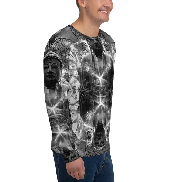Buddha Crystal - Unisex All-Over Print Sweatshirt