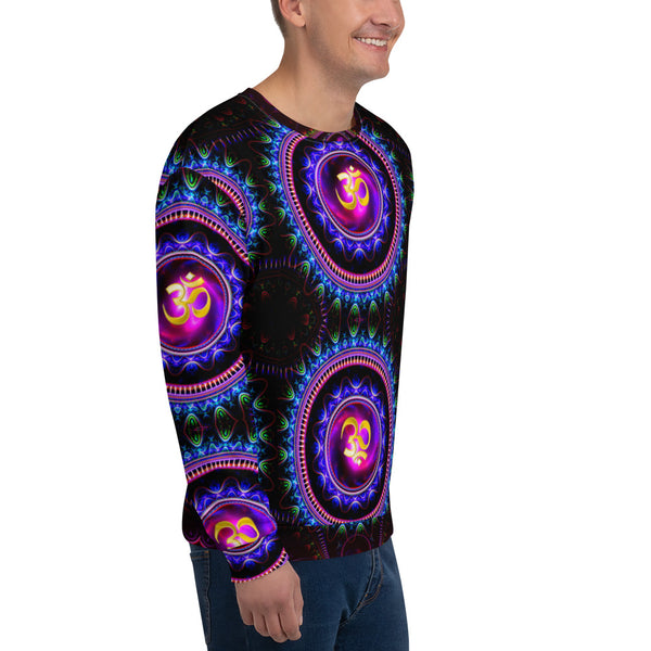 Om Mandalas - Unisex All-Over Print Sweatshirt