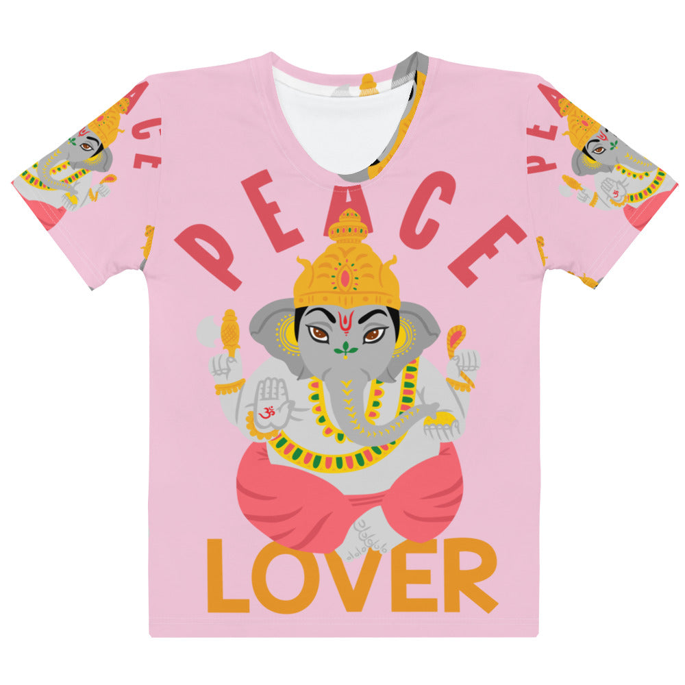 Peace Ganesha - Women's All-Over Printed T-Shirt