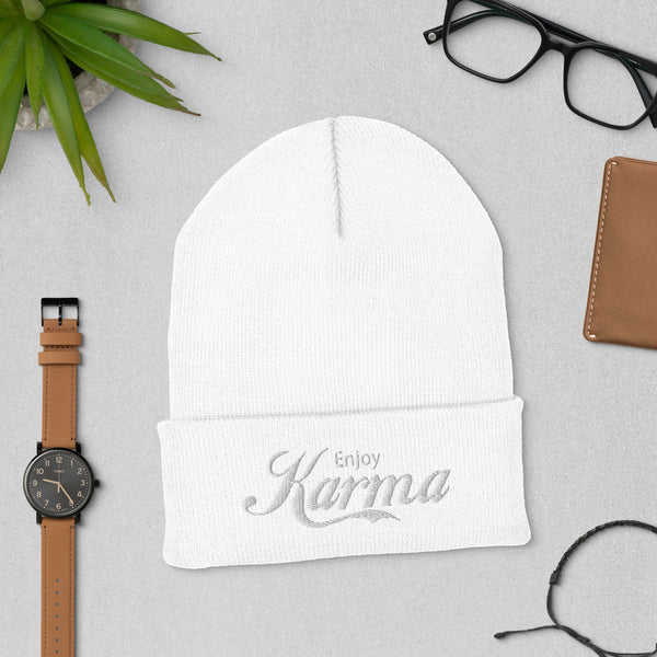 Enjoy Karma - Cuffed Beanie