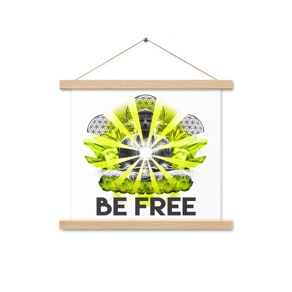 Be Free - Poster with hangers
