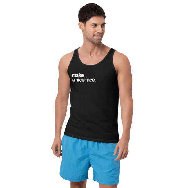 Make a Nice Face - Men's Cotton Tank Top