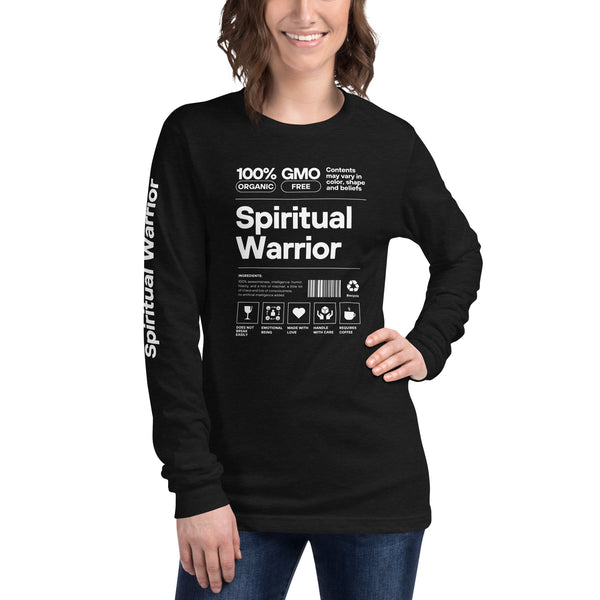 Spiritual Warrior - Unisex Cotton Long Sleeve Tee