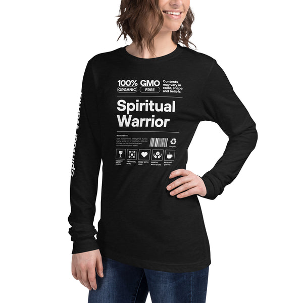 Spiritual Warrior - Unisex Cotton Long Sleeve Tee