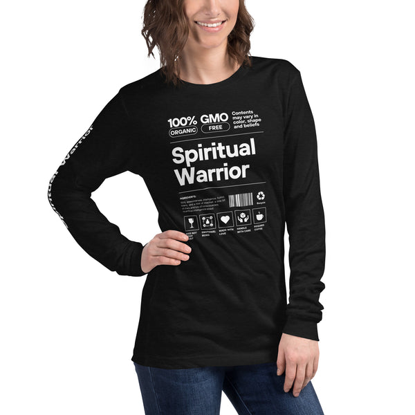 Spiritual Warrior - Unisex Cotton Long Sleeve Tee