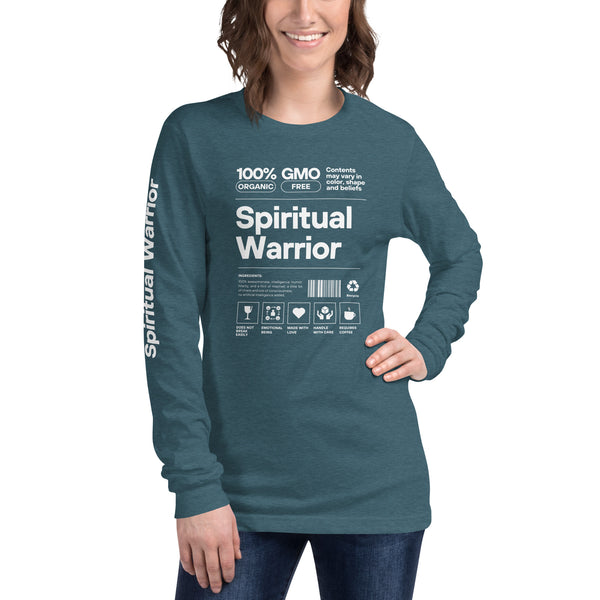 Spiritual Warrior - Unisex Cotton Long Sleeve Tee