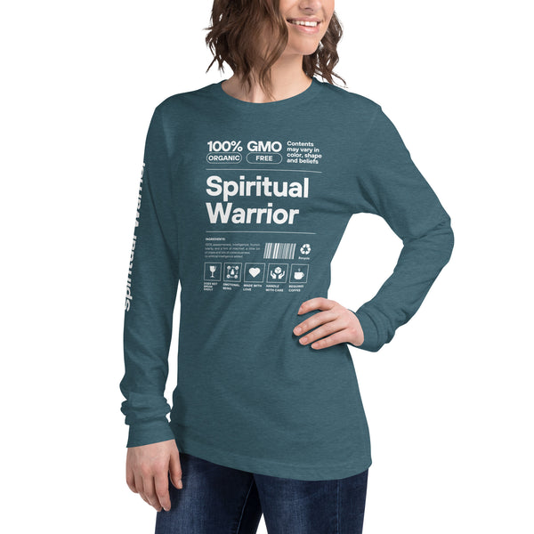 Spiritual Warrior - Unisex Cotton Long Sleeve Tee