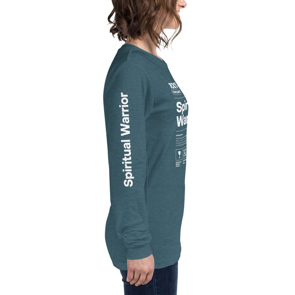 Spiritual Warrior - Unisex Cotton Long Sleeve Tee