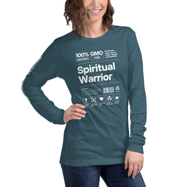 Spiritual Warrior - Unisex Cotton Long Sleeve Tee