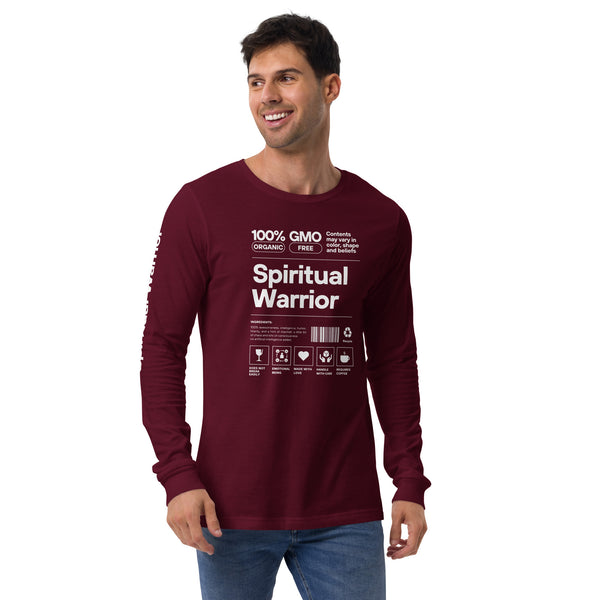 Spiritual Warrior - Unisex Cotton Long Sleeve Tee