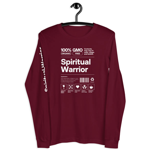 Spiritual Warrior - Unisex Cotton Long Sleeve Tee