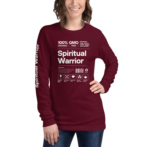 Spiritual Warrior - Unisex Cotton Long Sleeve Tee