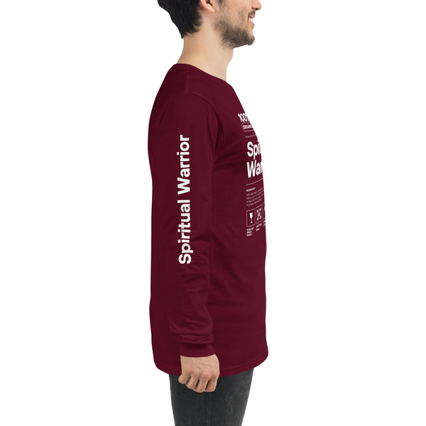 Spiritual Warrior - Unisex Cotton Long Sleeve Tee