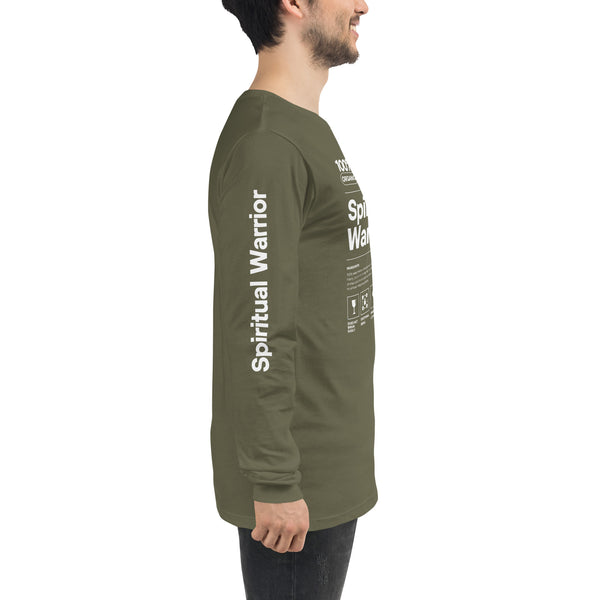 Spiritual Warrior - Unisex Cotton Long Sleeve Tee