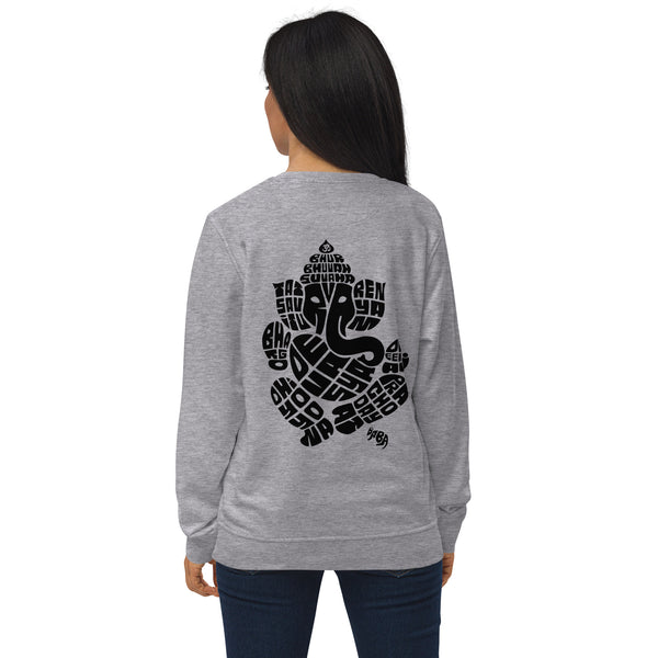 Baba Ganesh - Unisex organic sweatshirt