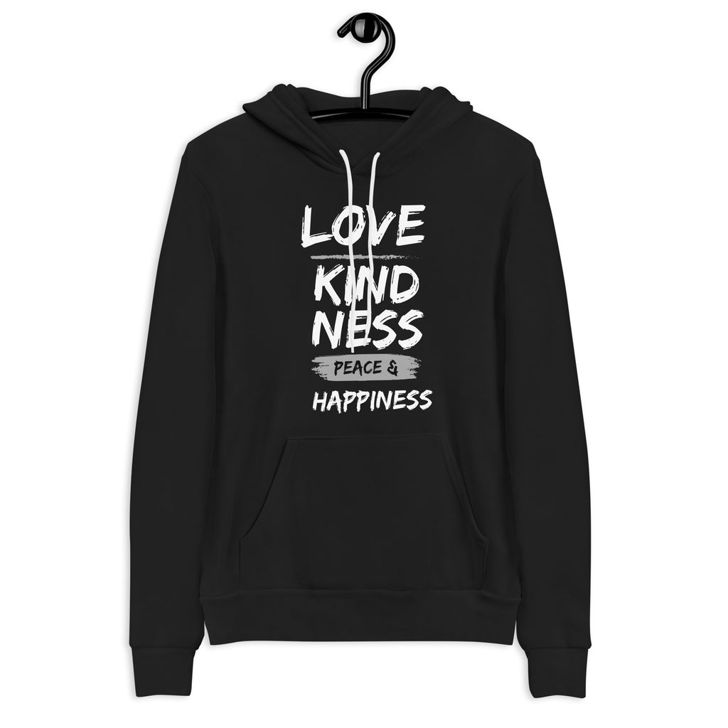 Love & Kindness - Unisex Fleece Hoodie (Front & Back)