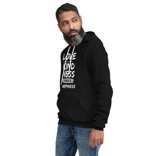 Love & Kindness - Unisex Fleece Hoodie (Front & Back)