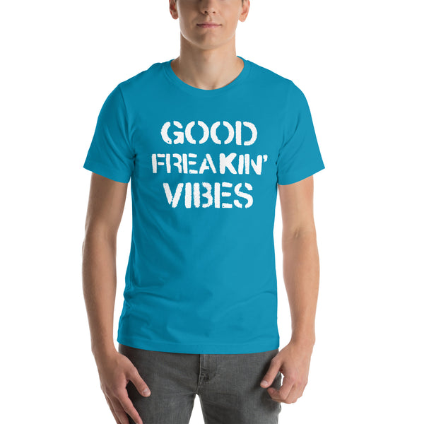Good Freakin' Vibes - Unisex Cotton T-shirt
