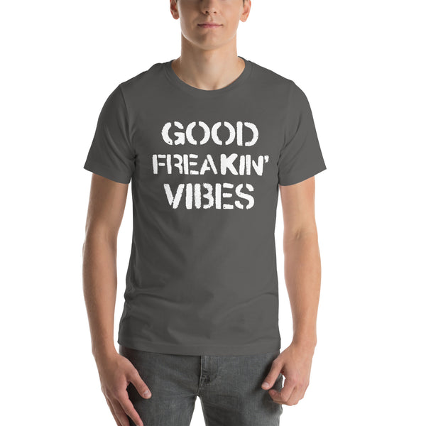 Good Freakin' Vibes - Unisex Cotton T-shirt