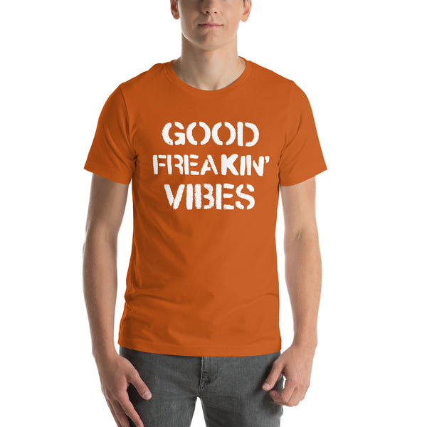 Good Freakin' Vibes - Unisex Cotton T-shirt