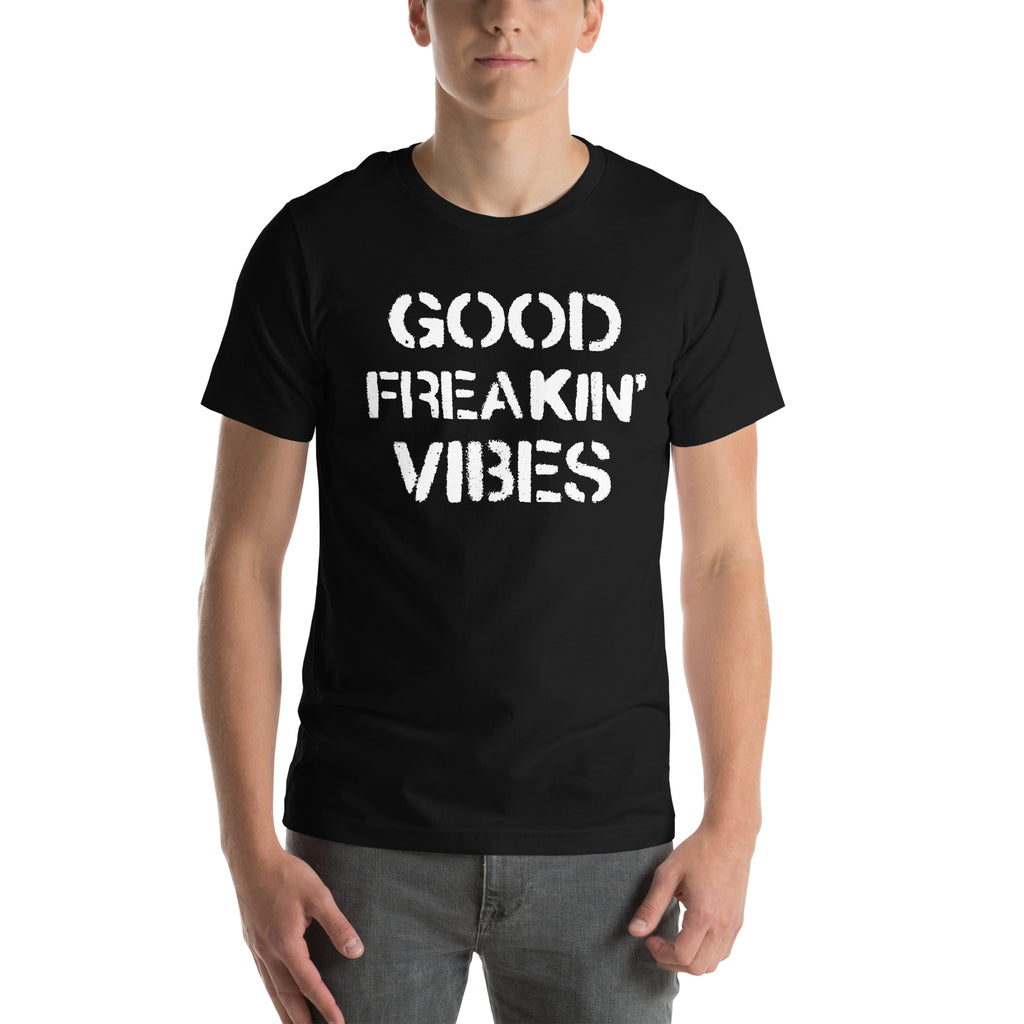 Good Freakin' Vibes - Unisex Cotton T-shirt