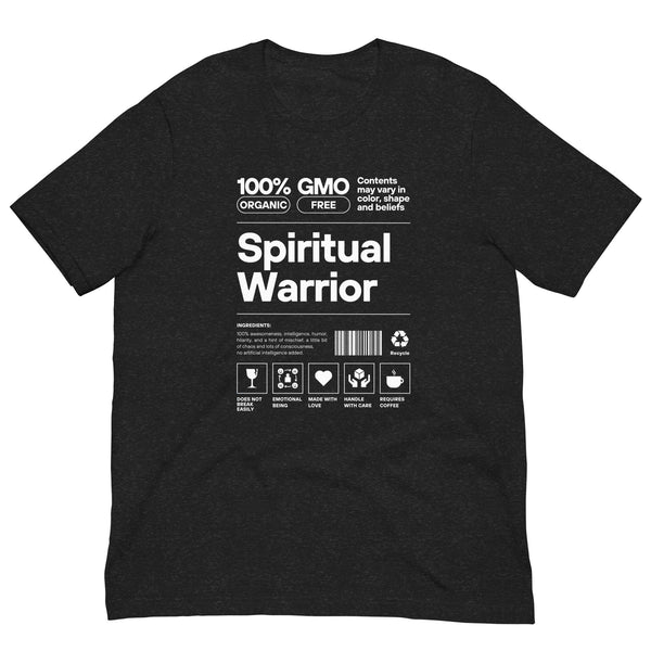 Spiritual Warrior Non GMO -  Unisex Cotton Fitted T-shirt