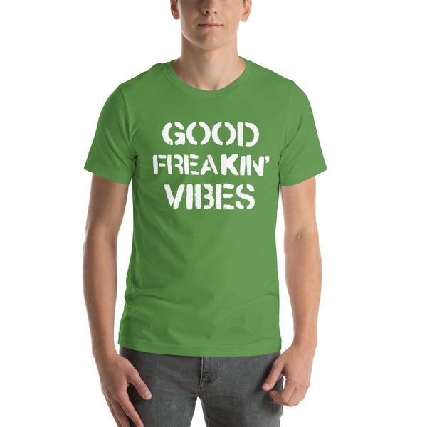 Good Freakin' Vibes - Unisex Cotton T-shirt