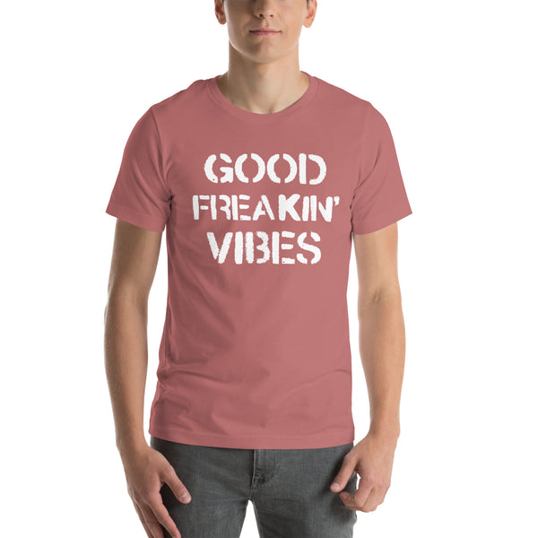 Good Freakin' Vibes - Unisex Cotton T-shirt