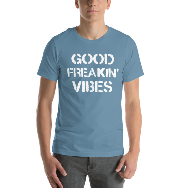 Good Freakin' Vibes - Unisex Cotton T-shirt