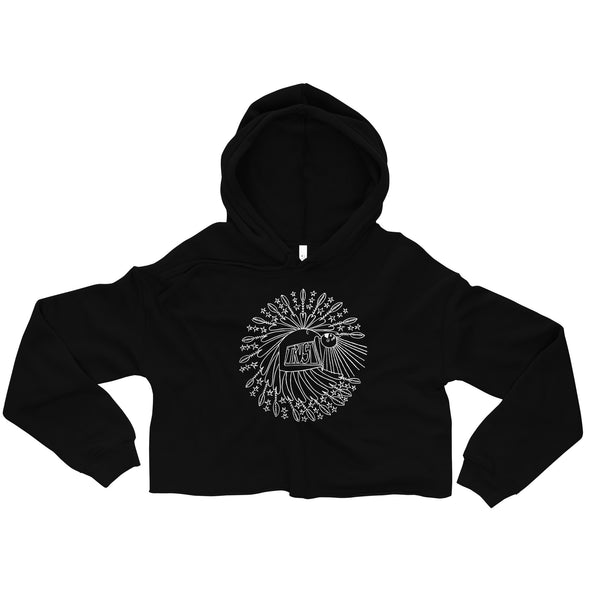 Trust - Fleece Crop Hoodie