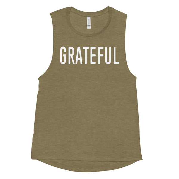 Grateful - Ladies’ Muscle Tank