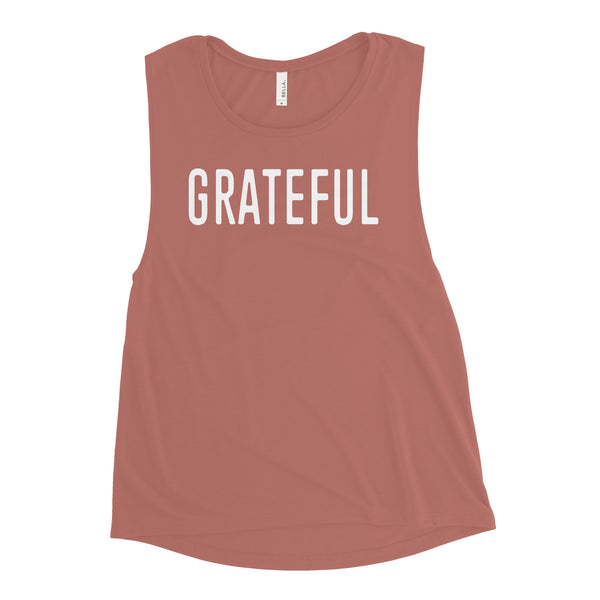 Grateful - Ladies’ Muscle Tank