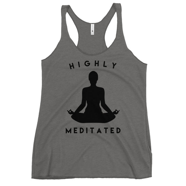 Highly Meditated - Women's Racerback Tank