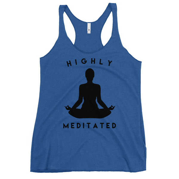 Highly Meditated - Women's Racerback Tank