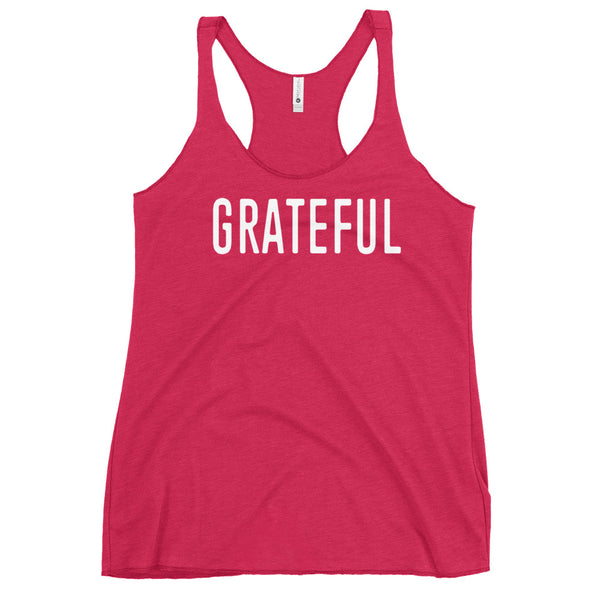 Grateful - Women's Racerback Tank