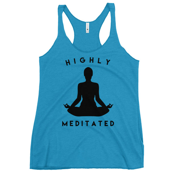 Highly Meditated - Women's Racerback Tank