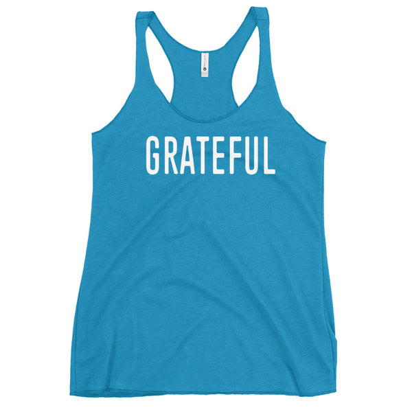 Grateful - Women's Racerback Tank