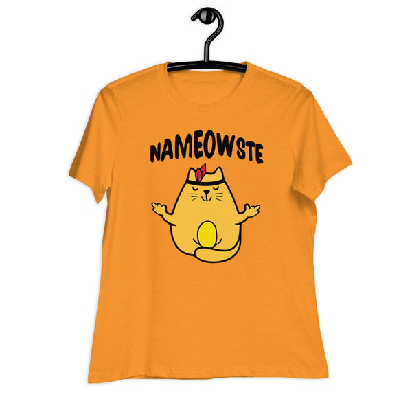 NA-MEOW-STE - Women's Relaxed T-Shirt